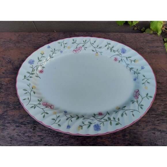 Johnson Bros Summer Chintz 12" Platter VGC - Picture 1 of 2
